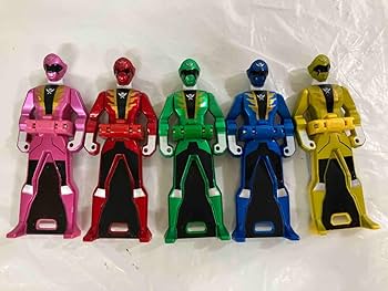 【希少】【大いなる力ver.5本セット】海賊戦隊ゴーカイジャー　レンジャーキー メタリックver ゴーカイジャーレンジャーキー5本セット 大いなる